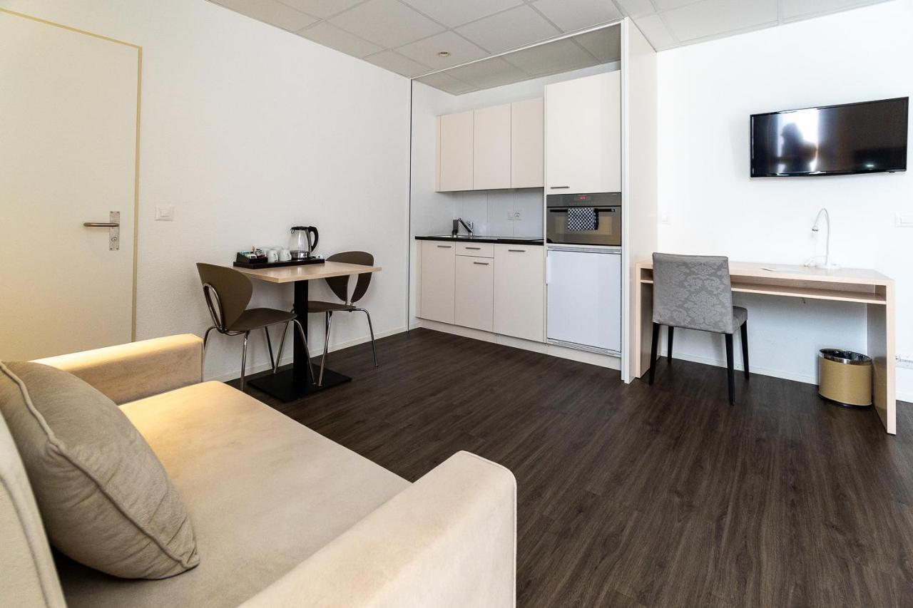 Aparthotel Hine Adon Bern Airport Belp Exterior foto