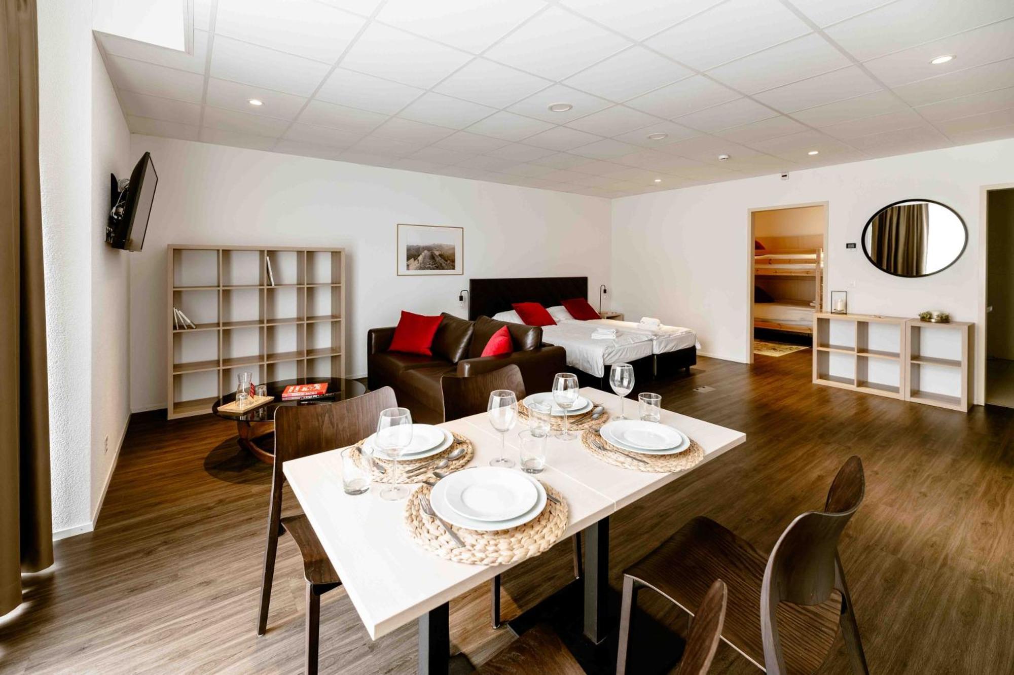 Aparthotel Hine Adon Bern Airport Belp Exterior foto