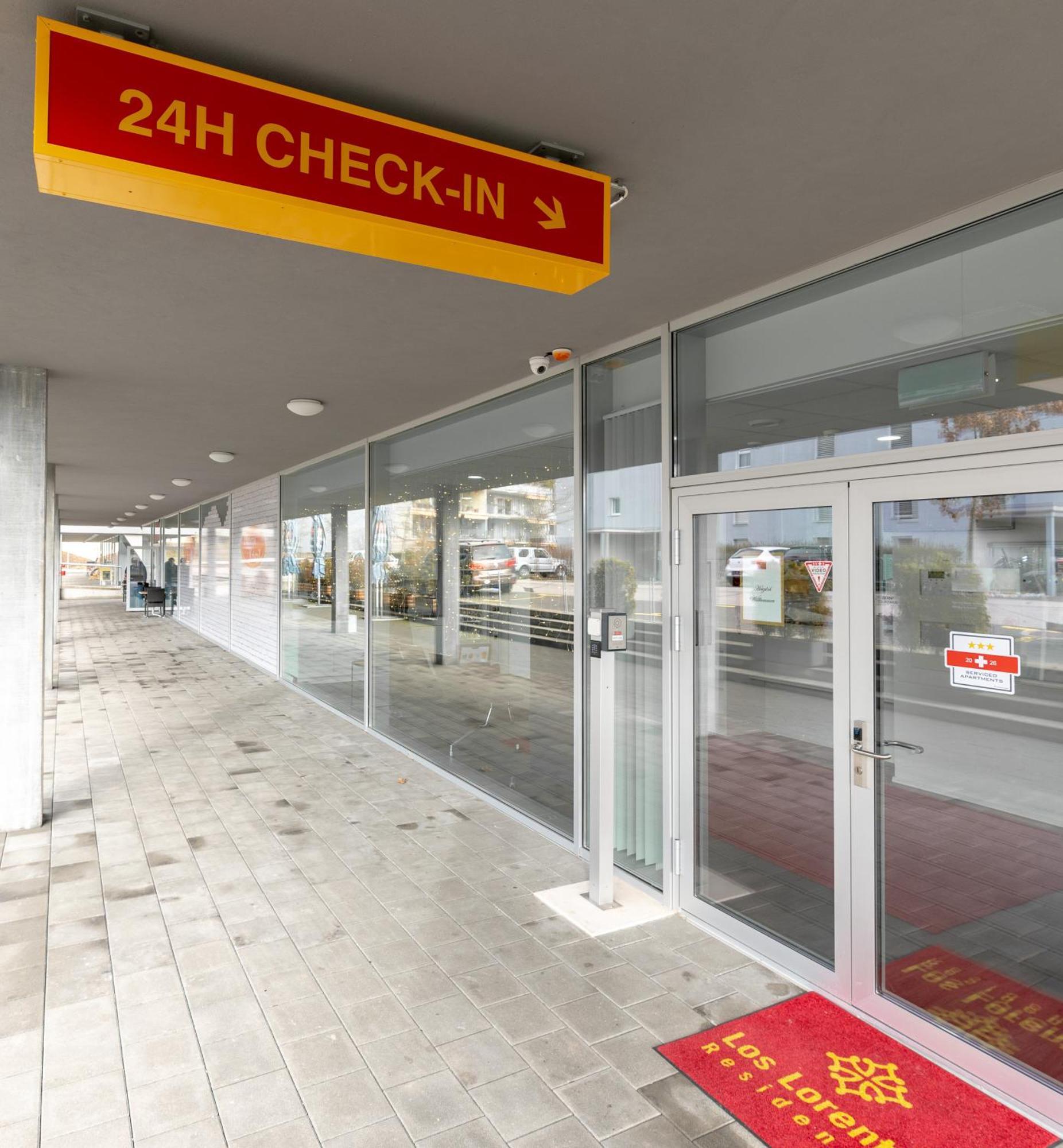 Aparthotel Hine Adon Bern Airport Belp Exterior foto